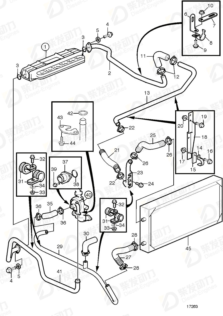 volvo penta O-ring 949722 Drawing volvo penta O-ring 949722 Drawing